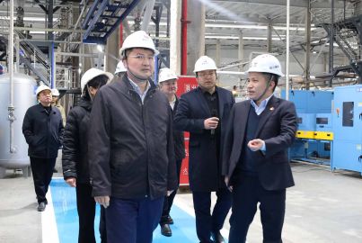 乐山市委常委、统战部部长席代金一行赴蜀能矿产磷酸铁锂厂调研