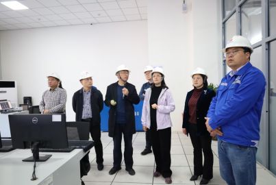 乐山市级2+1帮扶单位到蜀能矿产磷酸铁锂厂调研