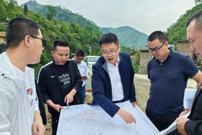 蜀道集团工作组到蜀能矿产公司调研督导