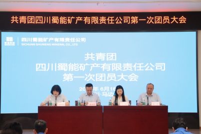 共青团四川蜀能矿产有限责任公司第一次团员大会胜利召开