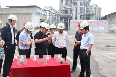 新材料集团参观调研马边工业项目